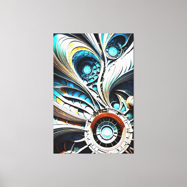 Mutant 5 Canvas Print  (Front)