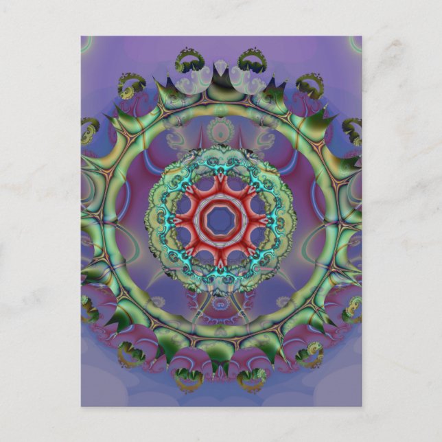 mutant clock postcard (Front)