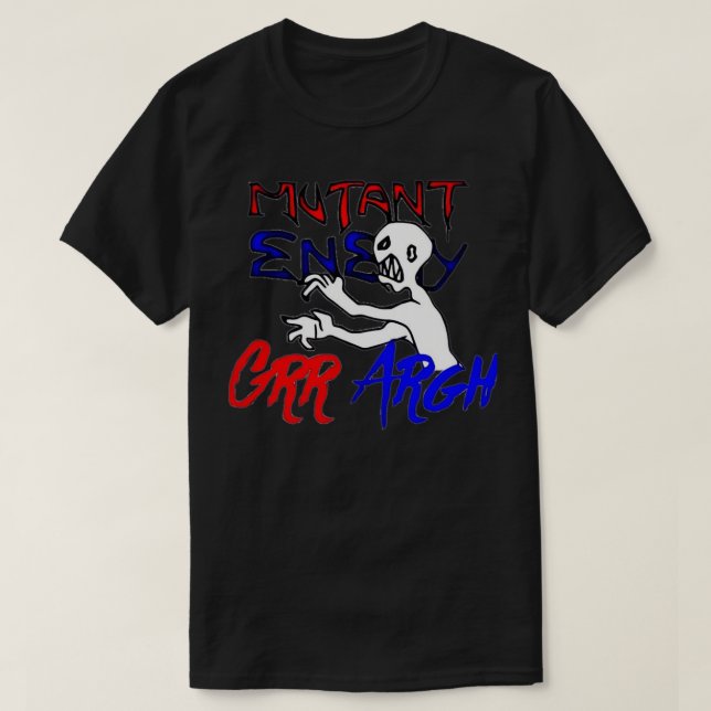 Mutant Enemy Grr Argh T-Shirt (Design Front)