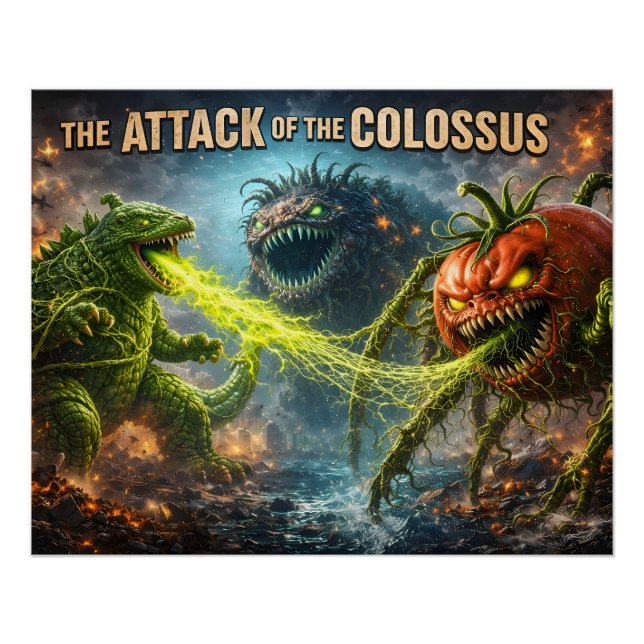 Mutant veggie semi gloss poster (Front)