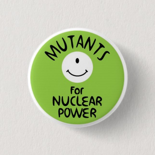 Mutants for Nuclear Power Button (Front)