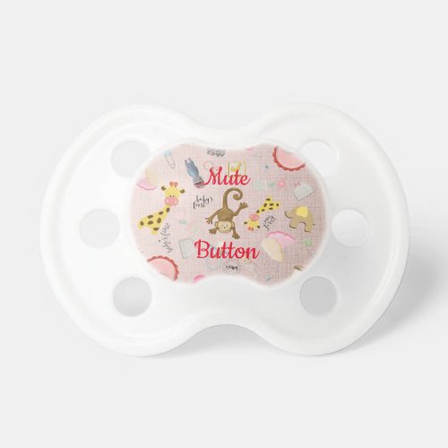 Mute Button Baby Toys Baby Pacifier