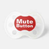 Mute Button Funny Pacifier (Front)