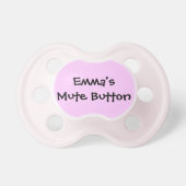 Mute Button Pacifier (Front)