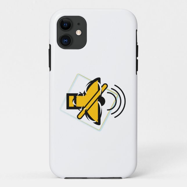 Mute Case-Mate iPhone Case (Back)