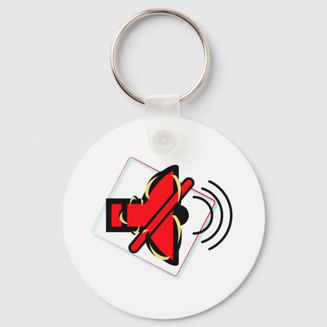 Mute Keychain (Front)