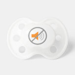 Mute Pacifier at Zazzle