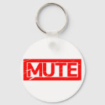 Mute Stamp Keychain