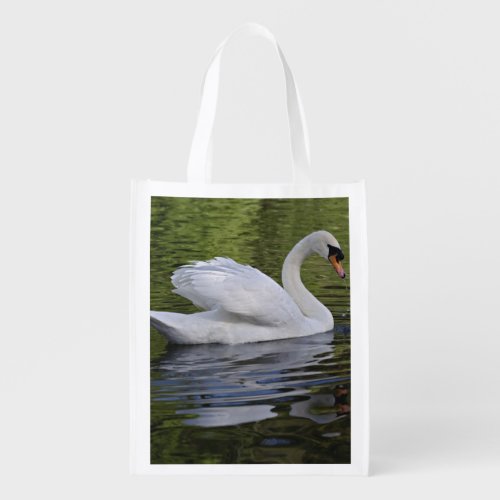 Mute Swan Cygnus olor Louisville Kentucky 2 Grocery Bag