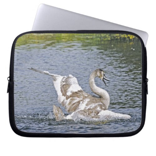 Mute Swan Wildlife Waterfowl Photo Laptop Sleeve