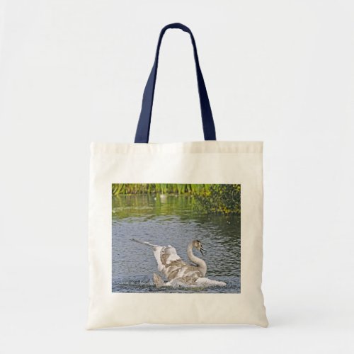 Mute Swan Wildlife Waterfowl Photo Tote Bag