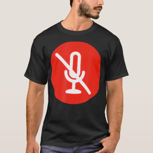 Mute Your Mic Funny Virtual Teacher Online Classro T_Shirt