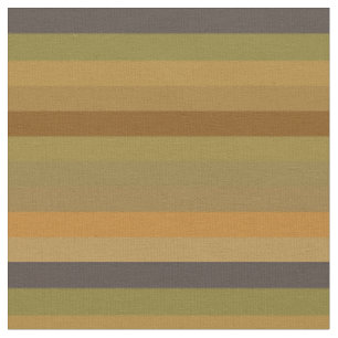 Muted 70s Earth Tones (olive, mustard, rust, khaki Fabric