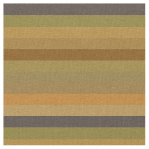 Muted 70s Earth Tones (olive, mustard, rust, khaki Fabric