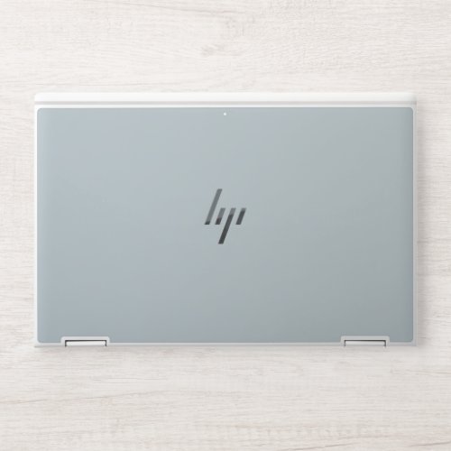 Muted Blue Solid Color HP Laptop Skin