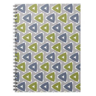 Muted Boho Triangle Notebook