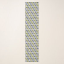 Muted Boho Triangle Scarf