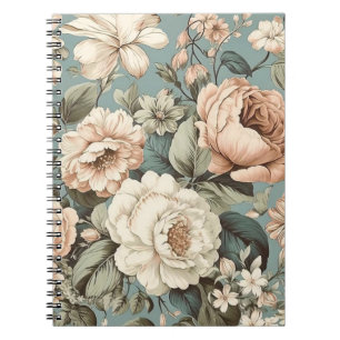 Muted Botanical Dream Notebook