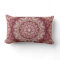 Muted Burgundy and Ivory Victorian Floral
