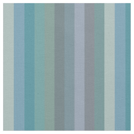 Muted Coastal Blues & Sage Neutrals Fabric