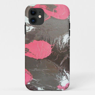 Muted Drip Orbs iPhone 11 Case