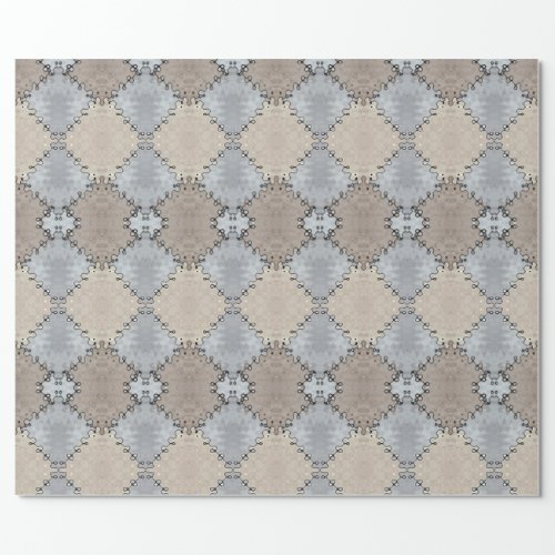Muted Earth Toned Pattern Wrapping Paper