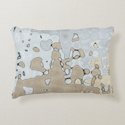 Muted Earth Tones Accent Pillow