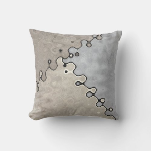 Muted Earth Tones Outdoor Pillow
