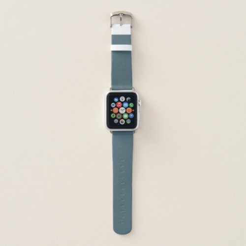 Muted Elegance _ Slate Blue Apple Watch Band