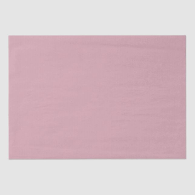 Muted Elegance - Solid Misty Rose  Tissue Paper (Front)