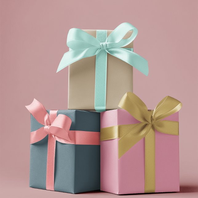 Muted Elegance - Solid Set 1  Wrapping Paper Sheets (Creator Uploaded)