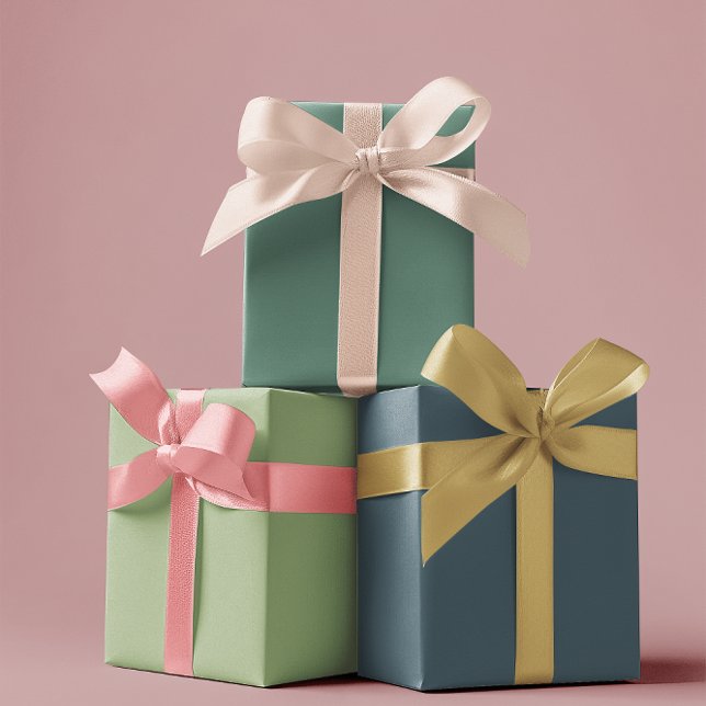 Muted Elegance - Solid Set 2  Wrapping Paper Sheets (Creator Uploaded)