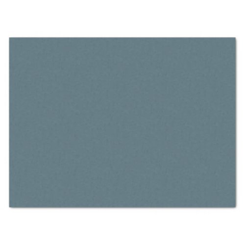 Muted Elegance _ Solid Slate Blue  Tissue Paper