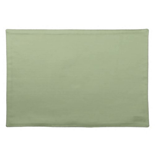 Muted Elegance _ Tranquil Sage Cloth Placemat