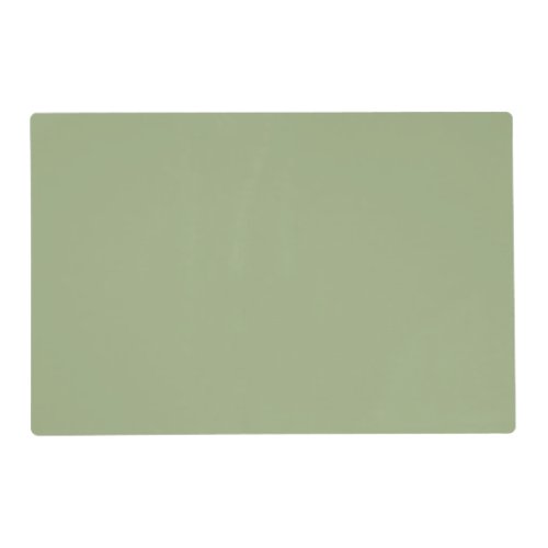 Muted Elegance _ Tranquil Sage Laminated Placemat