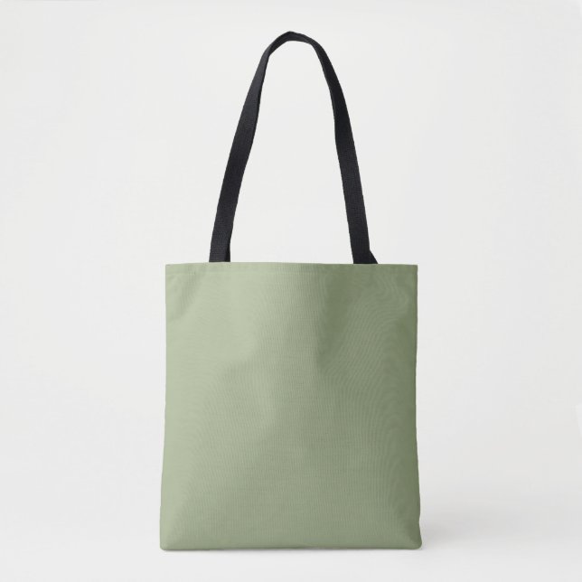 Muted Elegance - Tranquil Sage Tote Bag (Front)