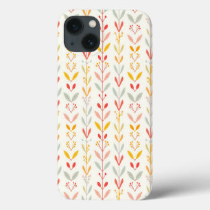 Muted Fall Stripes iPhone 13 Case