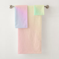 Muted Gradient Ombre Rainbow Pastel Aesthetic