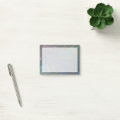 Muted Jewel Tones | Worn Colors White Splatter Post-it Notes (Office)