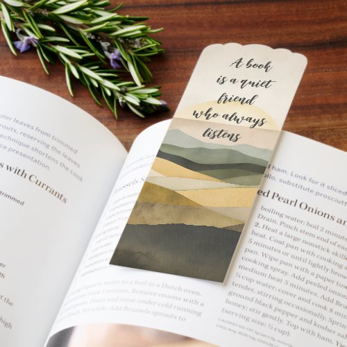Muted Landscape Bookmarks