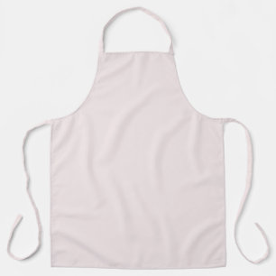 Muted Lavender Blush Solid Color Apron