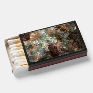 Muted Layers of Brown Crystals Matchboxes