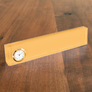 Muted Orange Background Texture for Web and Print Desk Name Plate