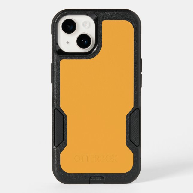 Muted Orange Background Texture for Web and Print Otterbox iPhone Case (Back)