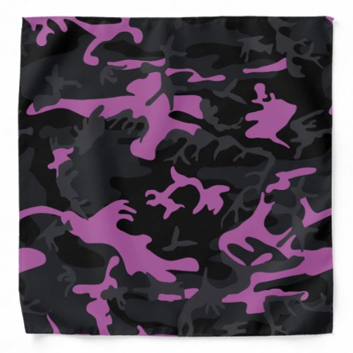 Muted Pink Highlights Camo Bandana