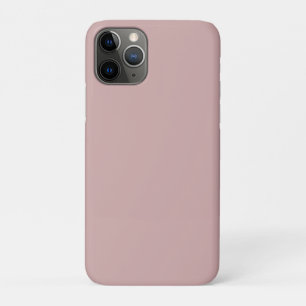 muted pink solid  iPhone 11 pro case