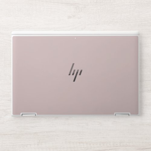 Muted Pink Solid Color HP Laptop Skin