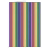 Muted rainbow stripes (Front)