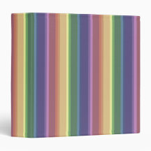 Muted rainbow stripes