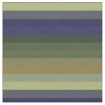 Muted Sage Blues &amp; Olive Green Stripes  Fabric